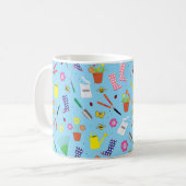 Mug Jardinage Outils Cartoon Gardener (Devant gauche)