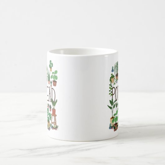Mug Jardinage Poted Plante Pot Head (Centre)