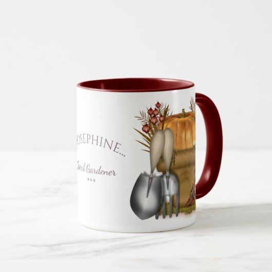 Mug Jardinier d'automne (Devant droit)