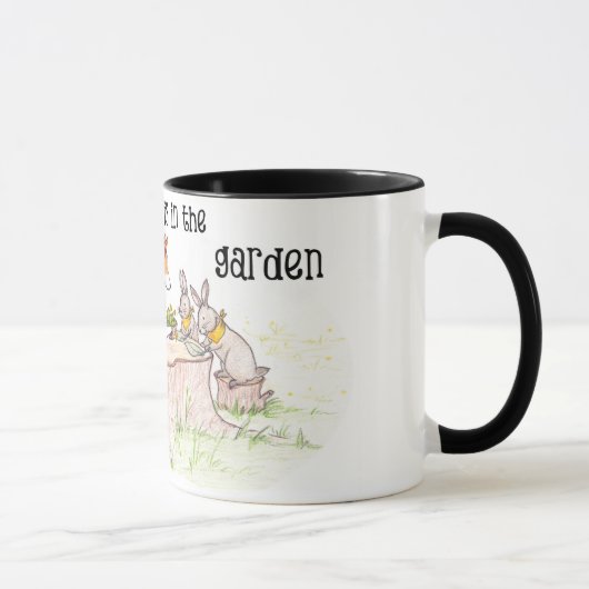 Mug Jardinier de cuisine - police d'amusement (Droite)