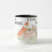 Mug Jardinier de cuisine - police d'amusement (Centre)