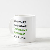 Mug jardinier de micro-pousses, génial (Devant gauche)