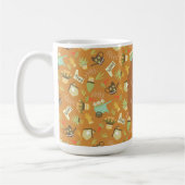 Mug Jardinier Monogramme Brun Argile (Gauche)