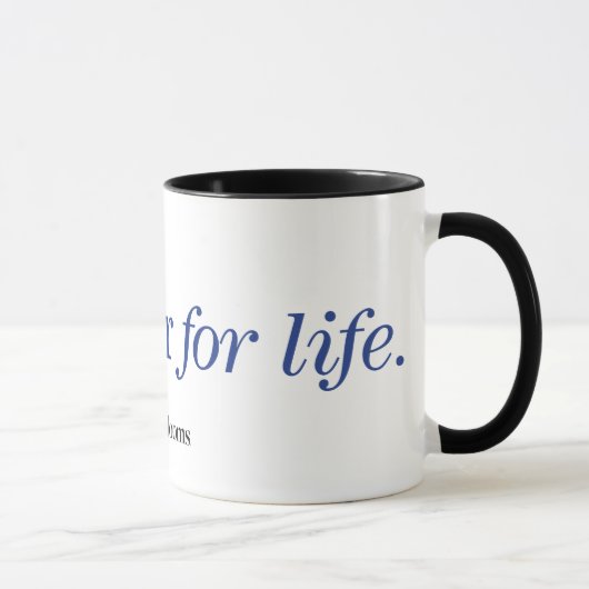 Mug Jardinier pendant la vie (Droite)