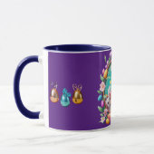 Mug jarra con un lindo conejo de pascua. (Gauche)