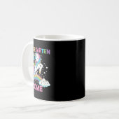 Mug J'arrive à la maternelle des licornes école matern (Devant gauche)