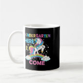 Mug J'arrive à la maternelle des licornes école matern (Gauche)