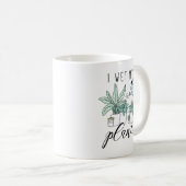 Mug J'arrose mes plantes (Devant droit)