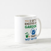 Mug J'arrose mes plantes (Devant droit)