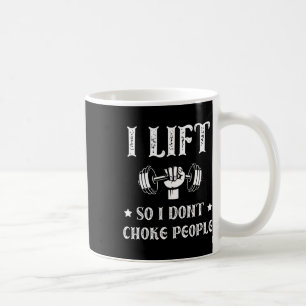 Mug J'Ascense Donc Je Ne Choque Pas Les Gens Drôle Gym