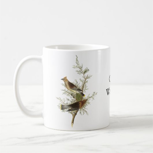 Mug Jaseur de cèdre, John Audubon (Gauche)