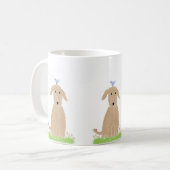 Mug "JASPER IN THE GRASS"—tasse à café (Devant gauche)