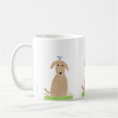 Mug "JASPER IN THE GRASS"—tasse à café (Gauche)