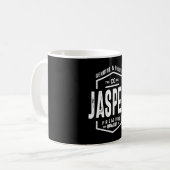 Mug Jasper Nom Personnalisé Anniversaire Cadeau Cadeau (Devant gauche)