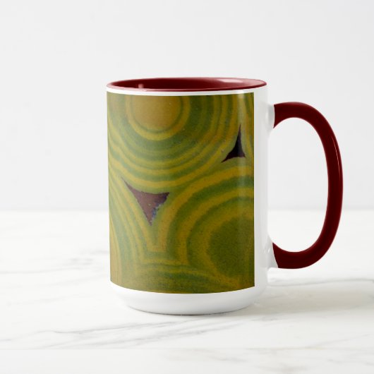 Mug Jasper océan à taches jaunes (Droite)