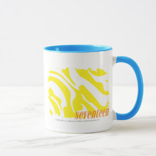 Mug Jaune 2 de zèbre