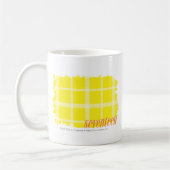 Mug Jaune 3 de plaid (Gauche)