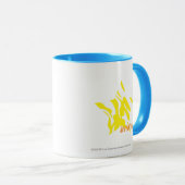 Mug Jaune 3 de zèbre (Devant droit)