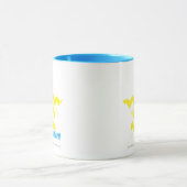 Mug Jaune 3 de zigzag (Centre)
