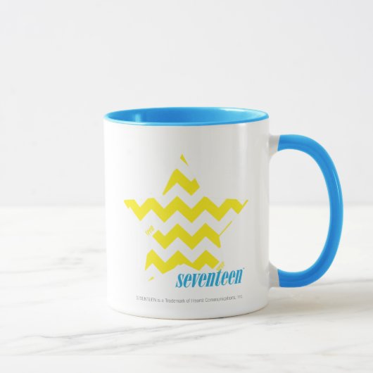 Mug Jaune 3 de zigzag (Droite)
