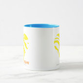 Mug Jaune 4 de zèbre (Centre)