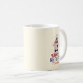 Mug Jaune anniversaire (Devant droit)