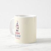 Mug Jaune anniversaire (Devant gauche)