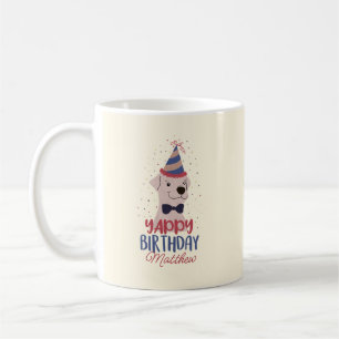 Mug Jaune anniversaire