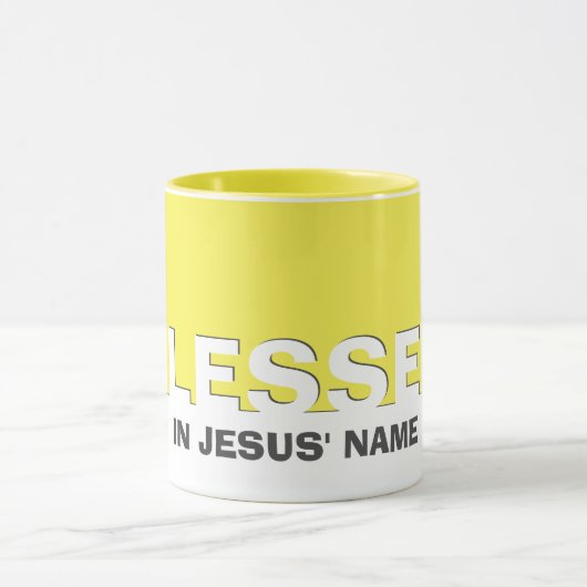 Mug Jaune BLESSEE Christian (Centre)
