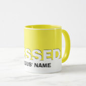 Mug Jaune BLESSEE Christian (Devant droit)