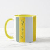 Mug Jaune clair et vert (Gauche)