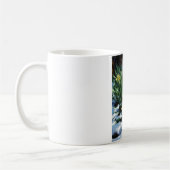 Mug Jaune Daffodils fleurs dans la neige (Gauche)