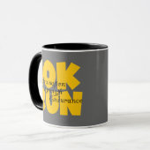 Mug Jaune de 10 000 (Devant gauche)