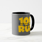 Mug Jaune de 10 000 (Devant droit)