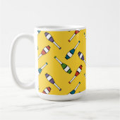 Mug Jaune de jonglerie de lancer de club (Gauche)