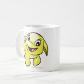 Mug Jaune de Poogle (Devant gauche)