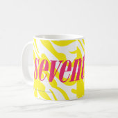 Mug Jaune de zèbre (Devant gauche)