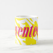 Mug Jaune de zèbre (Centre)