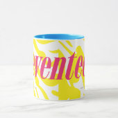 Mug Jaune de zèbre (Centre)