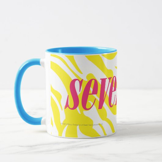 Mug Jaune de zèbre (Gauche)