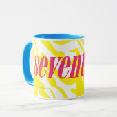 Mug Jaune de zèbre (Devant gauche)