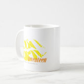 Mug Jaune de zèbre (Devant gauche)