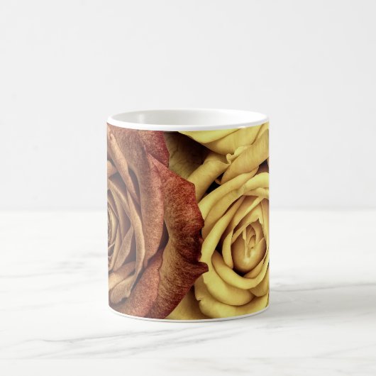 Mug jaune et rouge rose (Centre)
