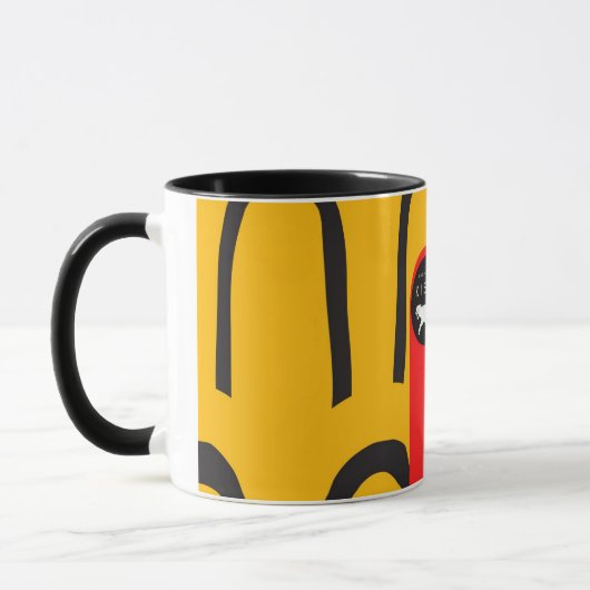 Mug jaune kisque (Gauche)