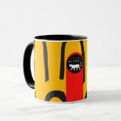 Mug jaune kisque (Devant gauche)