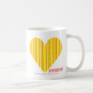Mug Jaune mince 3 de rayures