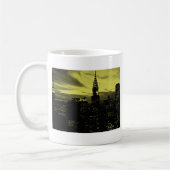 Mug Jaune pointu Noir New York City (Gauche)