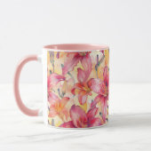 Mug Jaune rose (Gauche)
