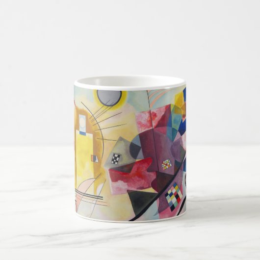 Mug Jaune, Rouge, Bleu par Wassily Kandinsky (Centre)