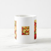 Mug Jaune rouge et orange de piments (Centre)